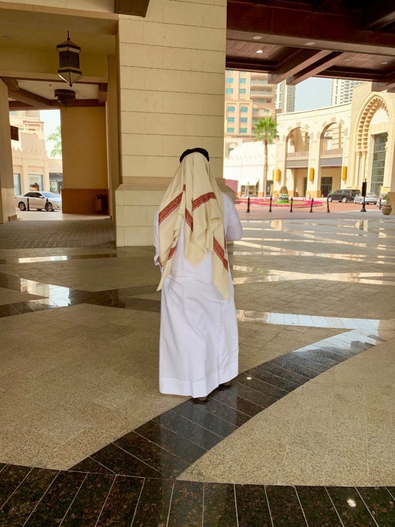 An-qatari-man-at-the-pearl