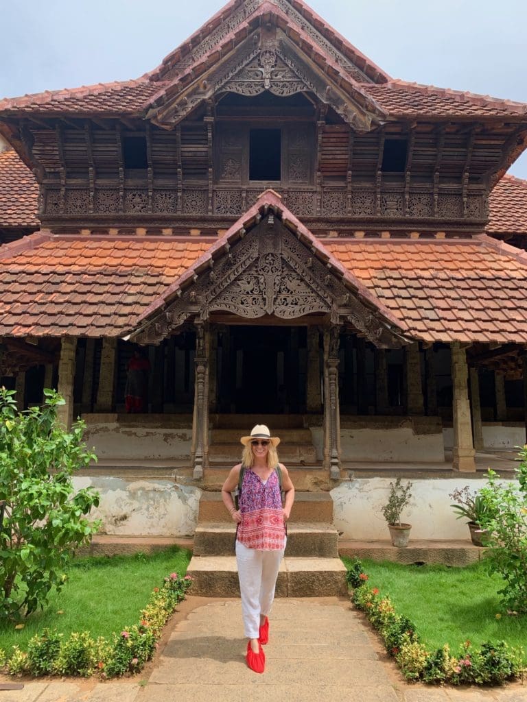 near-kanyakumari-india-merry-in-front-of-Padmanabhapuram-Palace