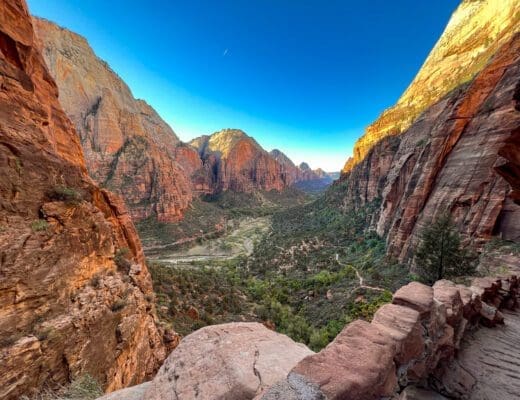 Zion-canyon-from-angels-landing-trail