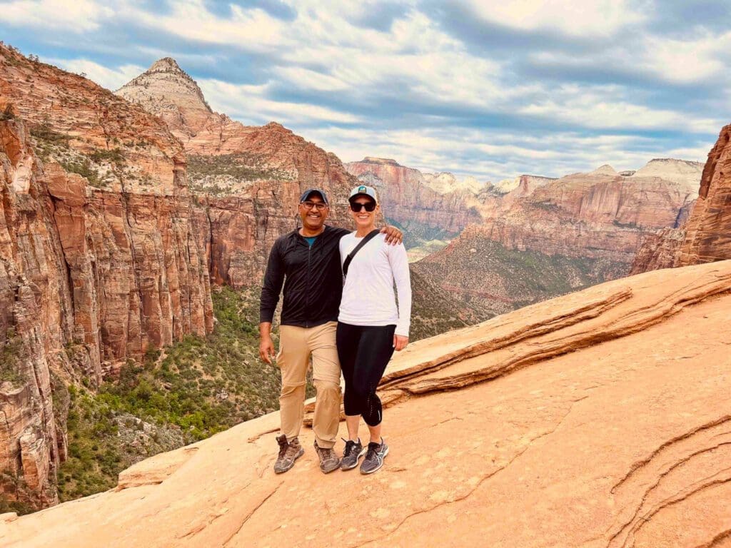 prash-and-merry-hiking-zion-national-park